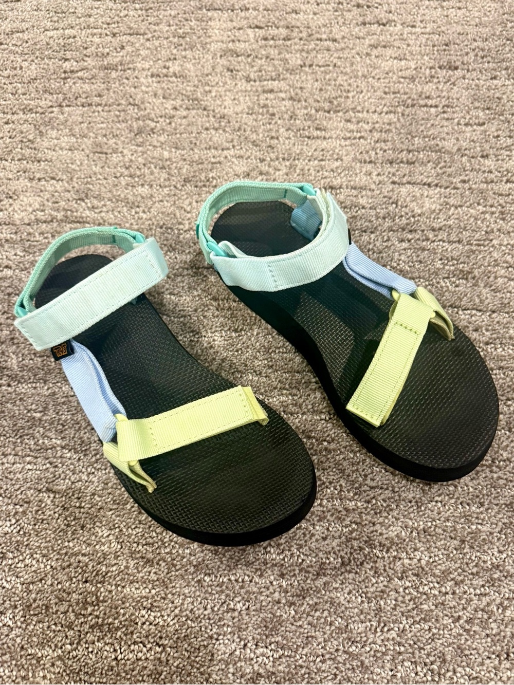 Teva Women's Pastel Mint, Light Blue & Lime Sport Sandals